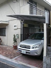 カーポート 施工後