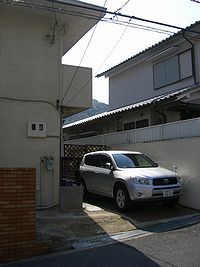 カーポート 施工前